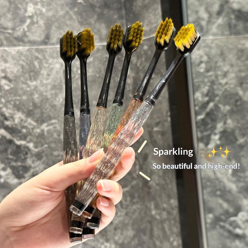 Soft Bristle Gum Care Toothbrush 1/6Pcs Gift Box Pack Deep Cleaning Oral Care Kit for Home Travel Use