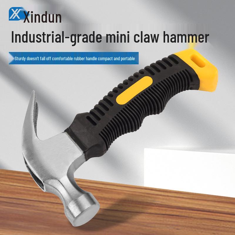 Xindun Mini Sledgehammer: Kids' DIY Steel & Woodworking Hammer Tool.