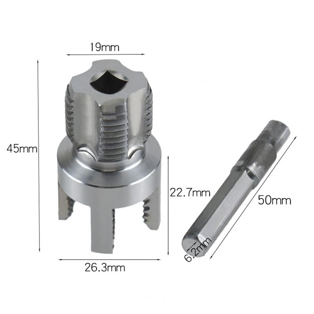 Pipe Thread Cutter Universal Pipe Thread Cutter Electric Drill Pvc Pipe Threader Kit for Internal External Threading