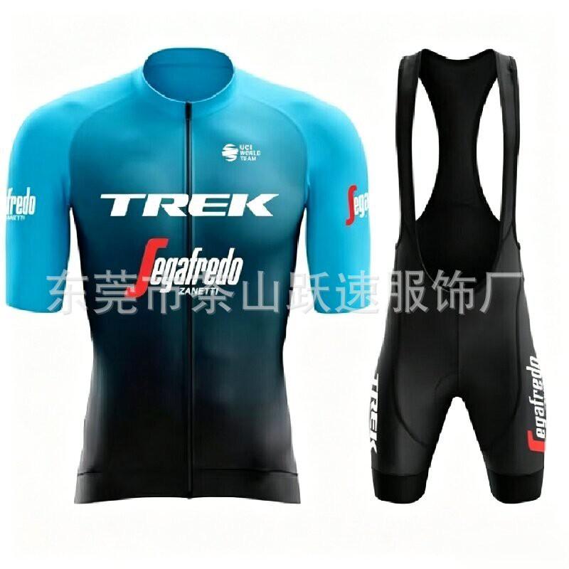 Men Women Cycling Jersey Bib Shorts Set Quick Dry Breathable Bike Riding Outfit Road Mountain