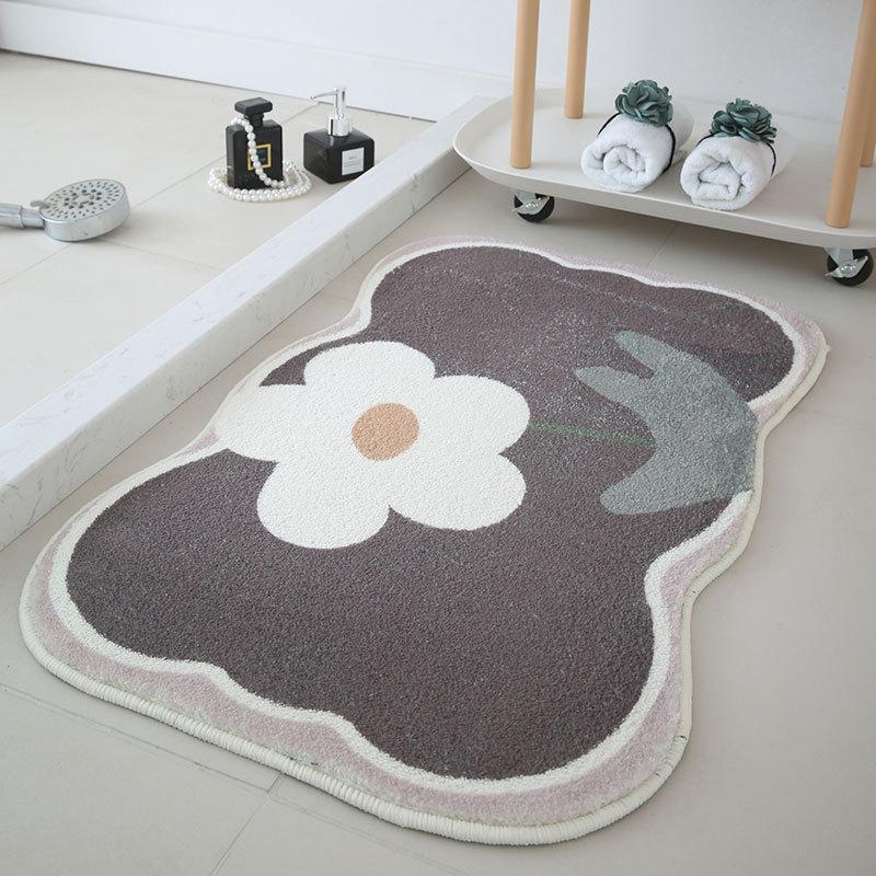 Bathroom Floor Mat Cute Entrance Non Slip Mat Bathroom Door Household Door Mat Entrance Mat
