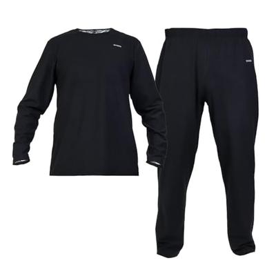 Roupa de Ginástica GMOOD by GMOOD, um conjunto de roupa de ginástica e treino que absorve o suor, com estampa de deposição de vapor de alumínio, mangas compridas e calças compridas.