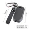 Zinc Alloy Leather Car Key Case Fob Cover For KIA Sportage R Stinger GT Sorento Ceed CD Cerato Forte SELTOS 2019 Accessories