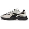 Rs-Connect Pu Fabric Two-Layer Cowhide Comfortable Fashion Shock Absorption Non-Slip Wear-Resistant Low-Top Dad Shoes Unisex Sneakers 375151-08