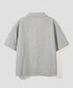 AGOD Open Collar Check Half Shirt [Beige]