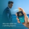 French Essence Eau de Parfum für Männer, 60 ml | Premium-Luxusparfüm | Langanhaltender Duft | Geschenk für Ehemann und Freund (Blau)
