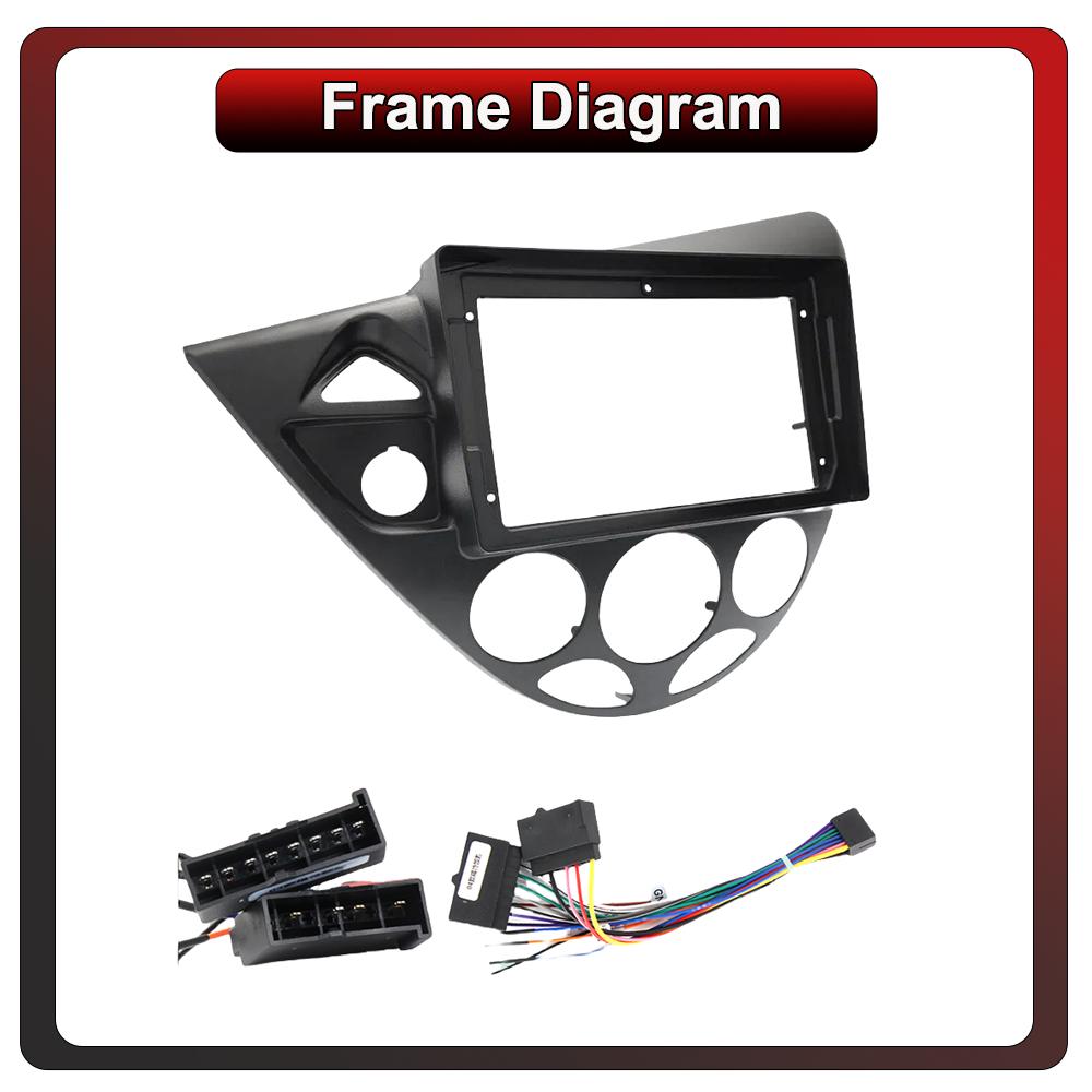 2Din Android Car-Play Car Radio,Ford Focus 1998-2005,Multimedia Player Head Unit Stereo GPS Navigation BT WIFI,2+32GB