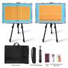 Large Magnetic Aluminum Floor Stand Tactics Board for Coaches with Pen and Eraser