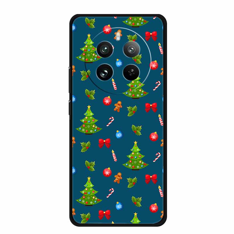 2024 Christmas Phone Cases For Realme 12 Pro Plus Case Soft TPU Silicone For Realme 12 Pro Cover Bumper Funda 12Pro Pro+ 5G Case
