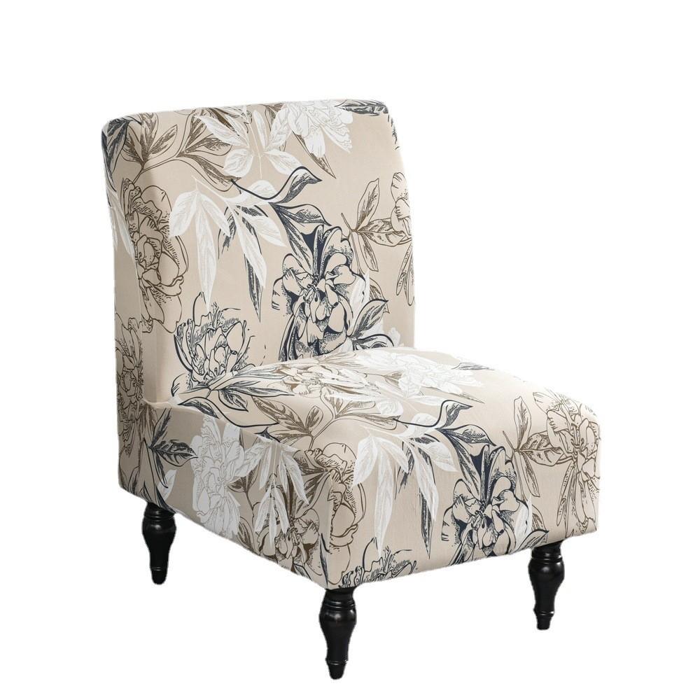 Fat Head Chair Cover No Armrest Fabric Protector With Non Slip And Dustproof For Home Dining Decor