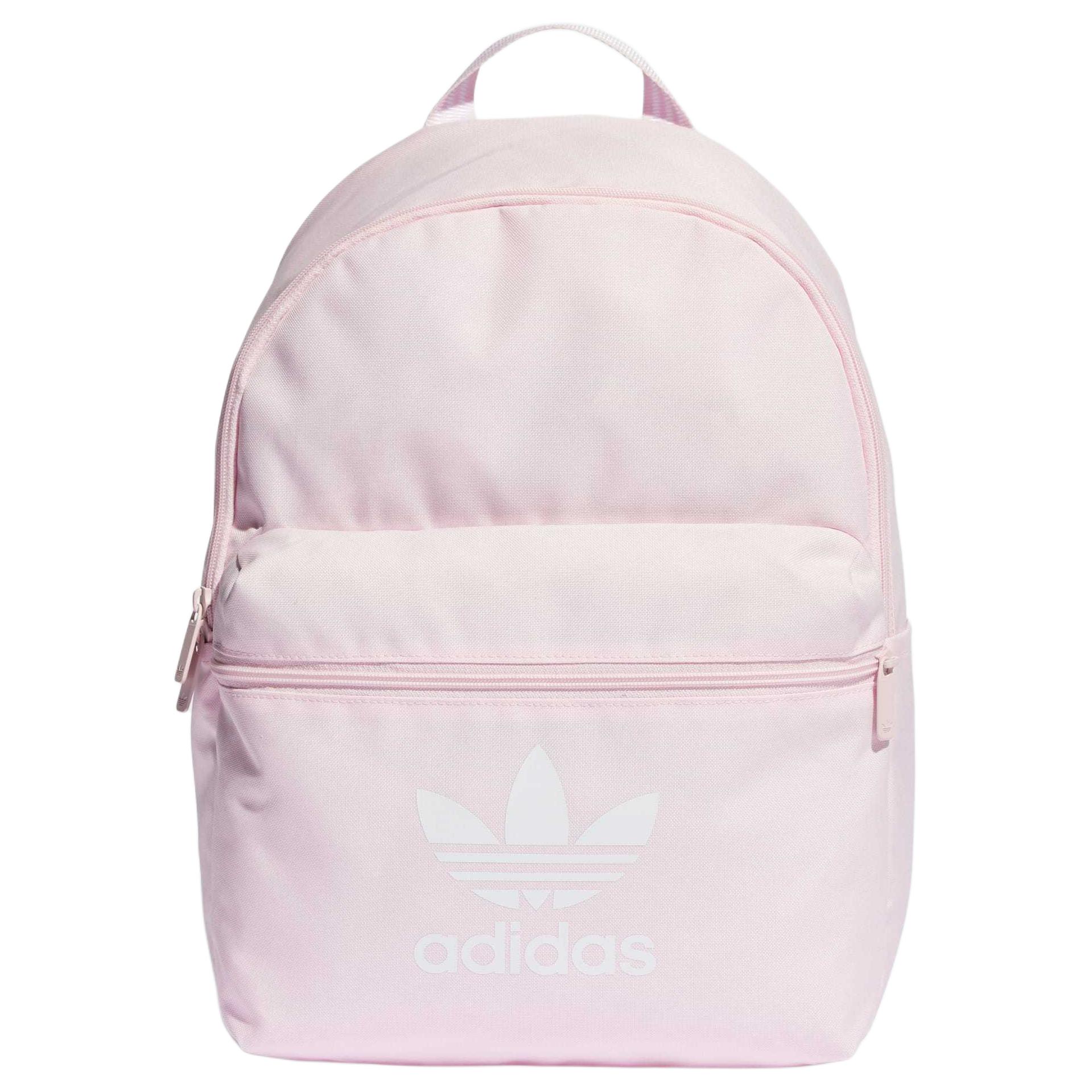 Adidas Originals Adicolor 21.1 L Brand Logo Polyester Backpack Women Backpack Transparent-Pink IS4363 Transparent Pink