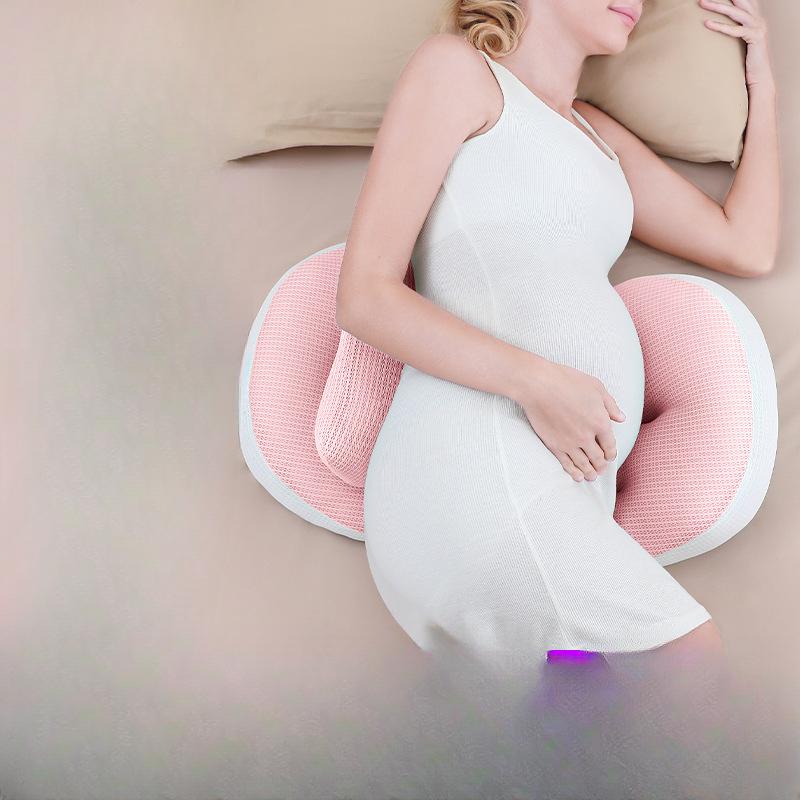 Abdominal Support U-shaped Side Sleeping Pillow for Pregnant Women Waist Protection Side Sleeping Pillow for Pregnant Women