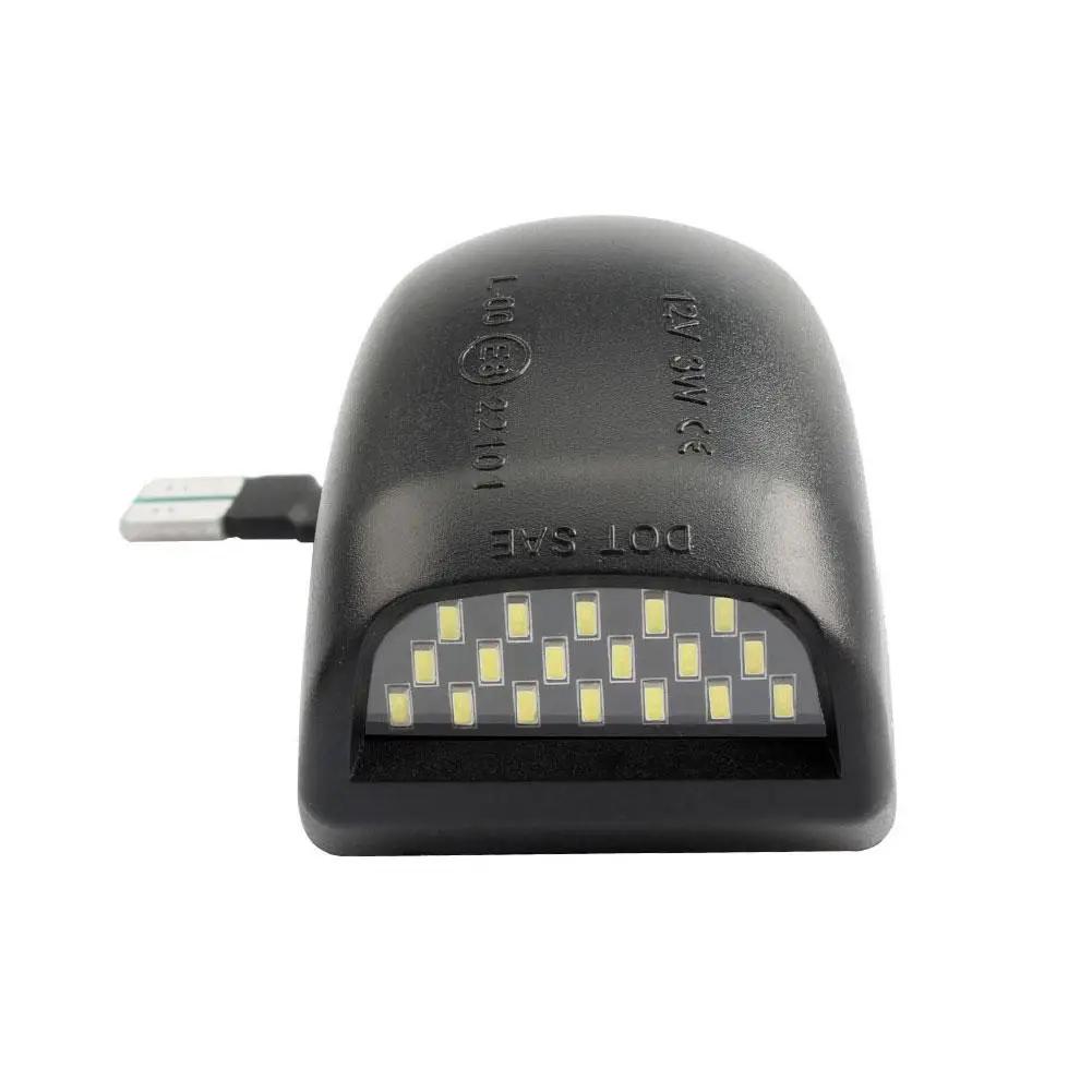 

1/2PCS License Plate Lights for Chevrolet Silverado 1500 2500 3500 Avalanche Suburban 6000K H1V3