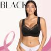 Plus Size Sexy Lace Wire-Free Bra - Vest Style for a Slimmer Look