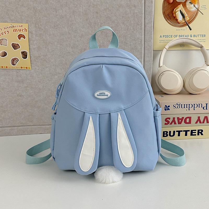 Cute rabbit ears highvalue children's small backpack new Japanese ins wind sweet girl mini backpack