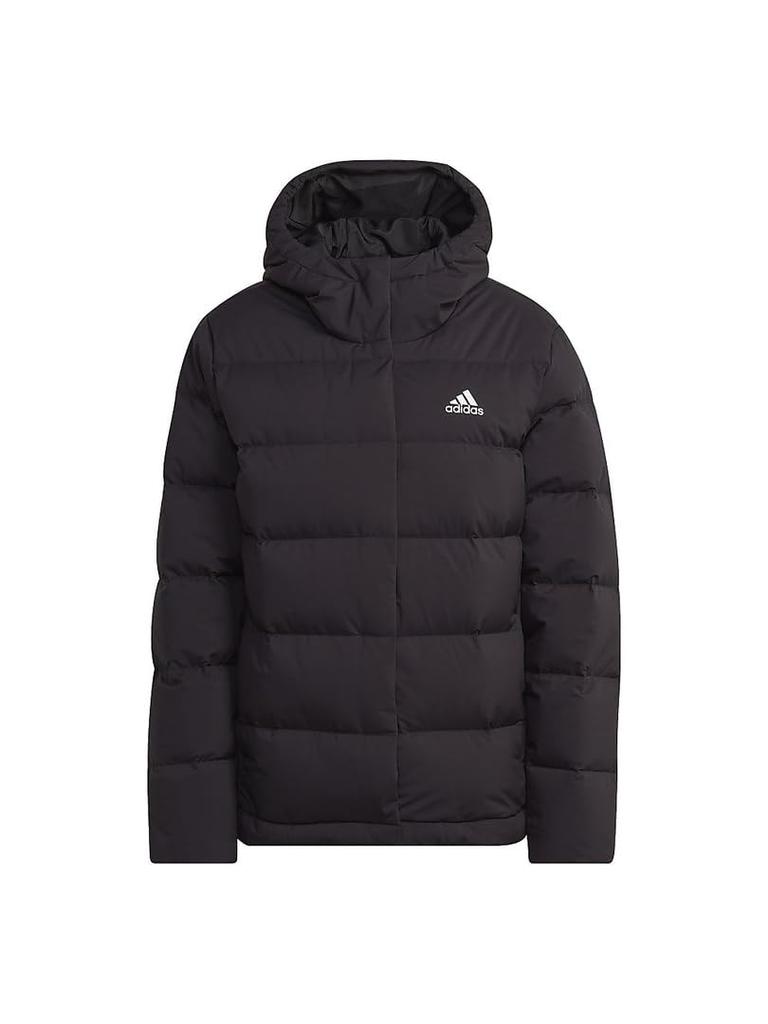Adidas Helionic Hooded Down Black Size CS785 Jacket, Women's, (HG8747), L,