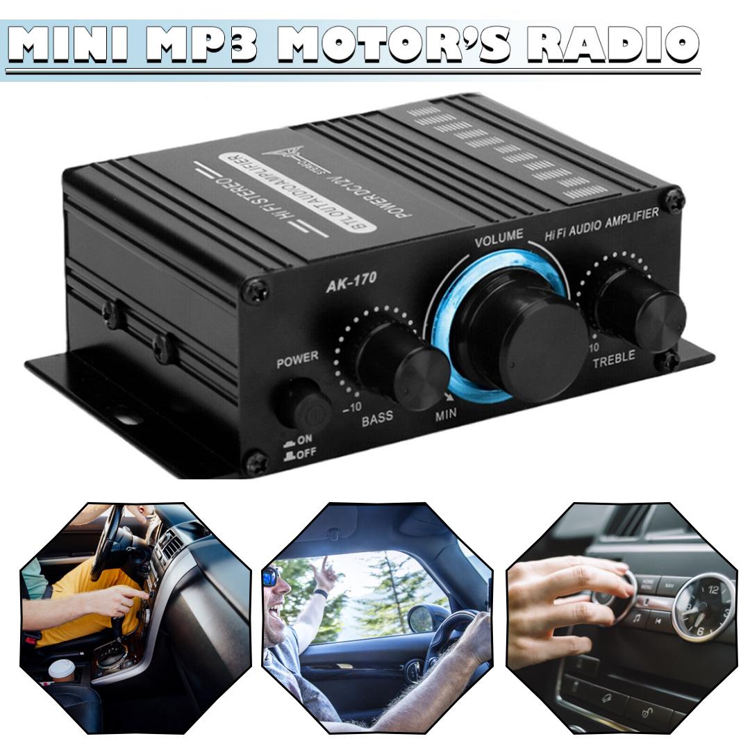 

Malinaisi 400 Вт 12 В 2-канальный мощный стерео аудио усилитель мощности Hi-Fi басовый усилитель для дома и автомобиля