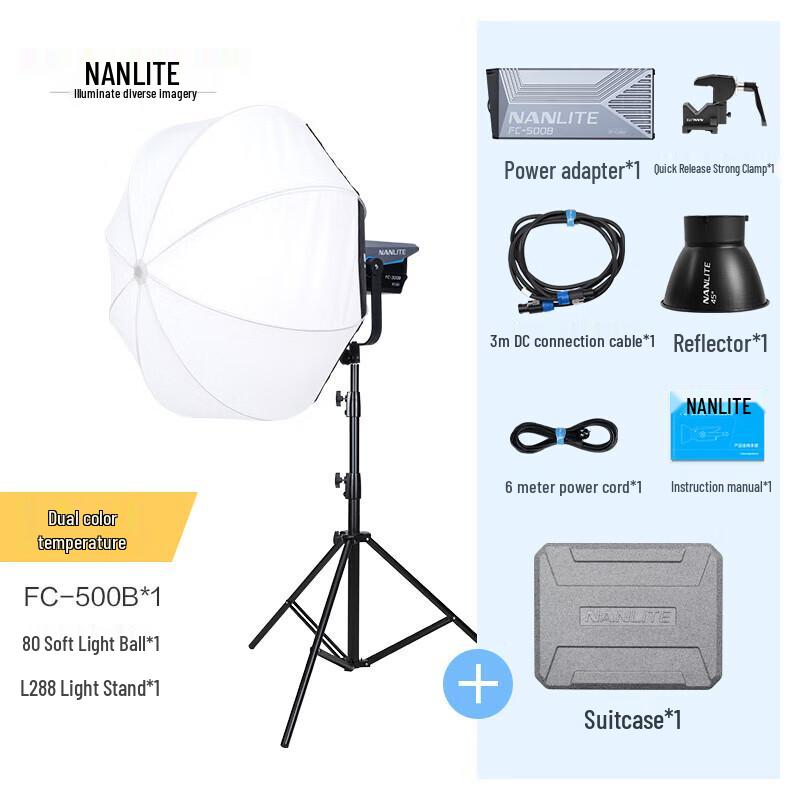 NANLITE FC-500B Bi-Color LED Video Light