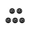 Car Remote Key Emblem Sticker Aluminum Keys Decoration Decal For Lexus F SPORT ES RX NX LS UX LM LBX GX LC RZ IS CT GS RC NX300 ADU1
