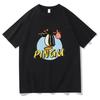 Pingu Classic Logo Natural TShirt Unisex Unisex Round Neck Penguin Tee Shirt Harajuku Clothes Classic Comfortable Chic Y2K Top