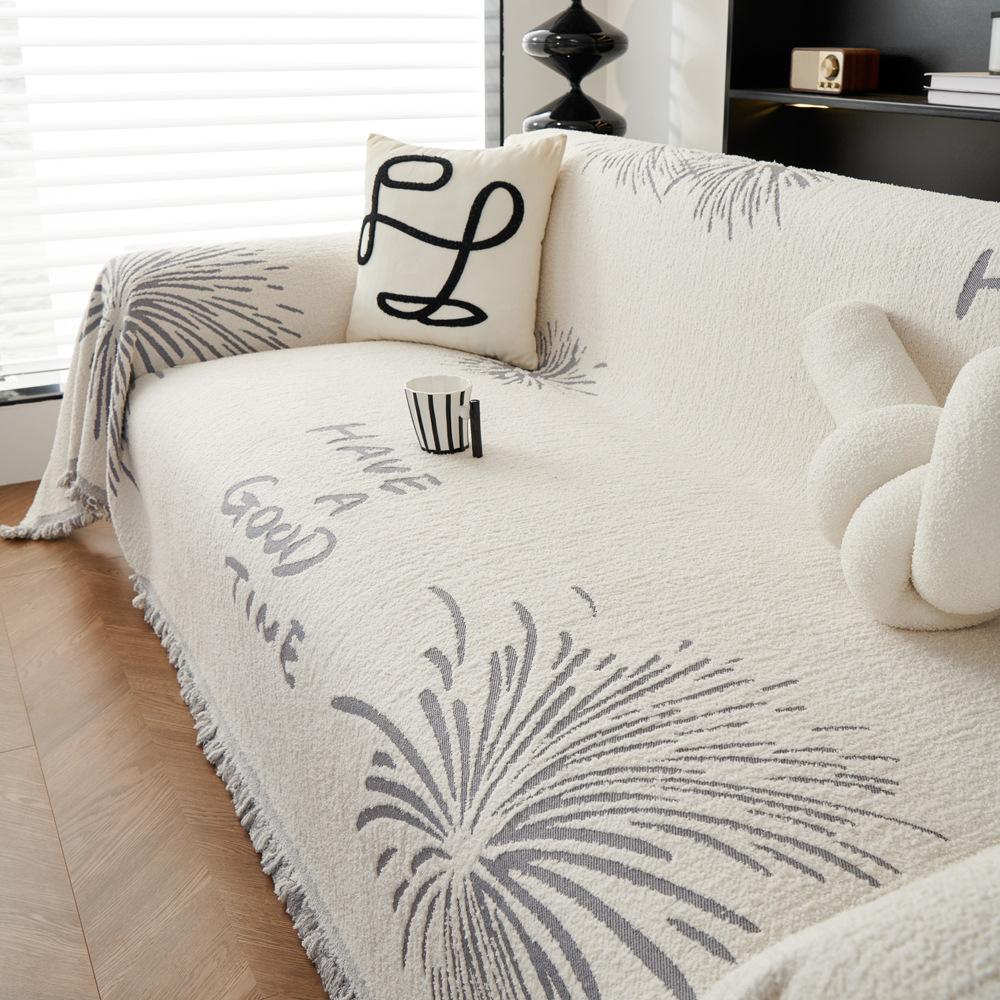 Полубархатный чехол для дивана Высококачественный Легкая Роскошь Осенне-зимний Чехол — фото 7