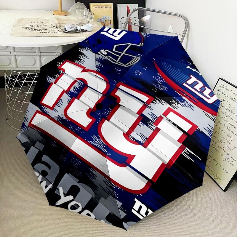 New York Giants Helmet Umbrella Folding umbrella, automatic umbrella 8-Frame for Travel, camping Use Gift for Halloween Christmas