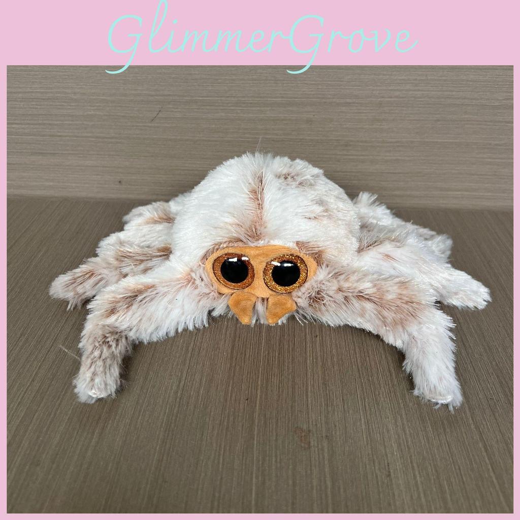 Cartoon Big Cute Eyed Spider Plush Toy Doll For Halloween Home Decoration