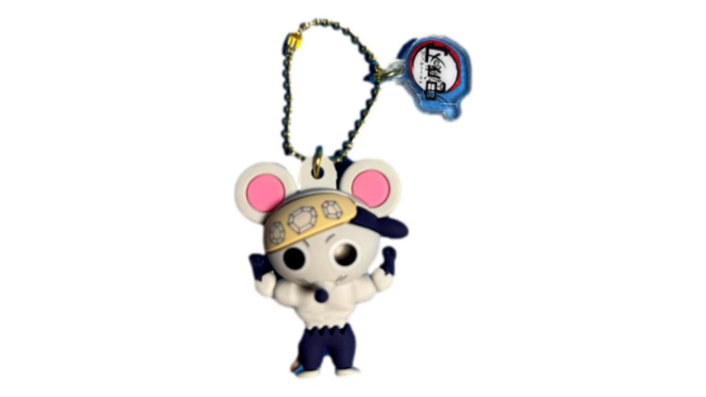 Universal Studios Japan USJ Universal Collectible Keychain Muscular Mouse Merchandise Official 4 x x 2 cm Size Approx. 1.5