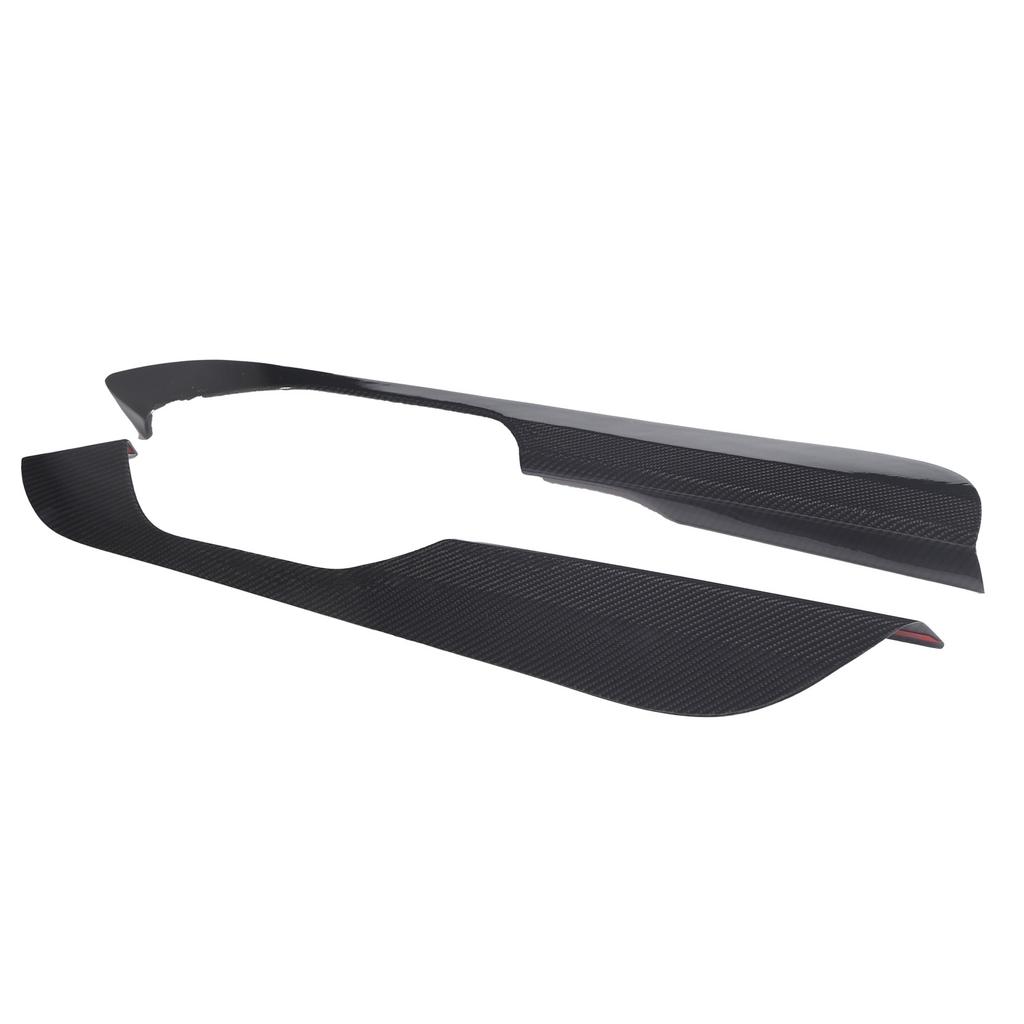 2PCS Gear Shift Side Frame Carbon Fiber Decoration Replacement for Cayenne 2018?2021