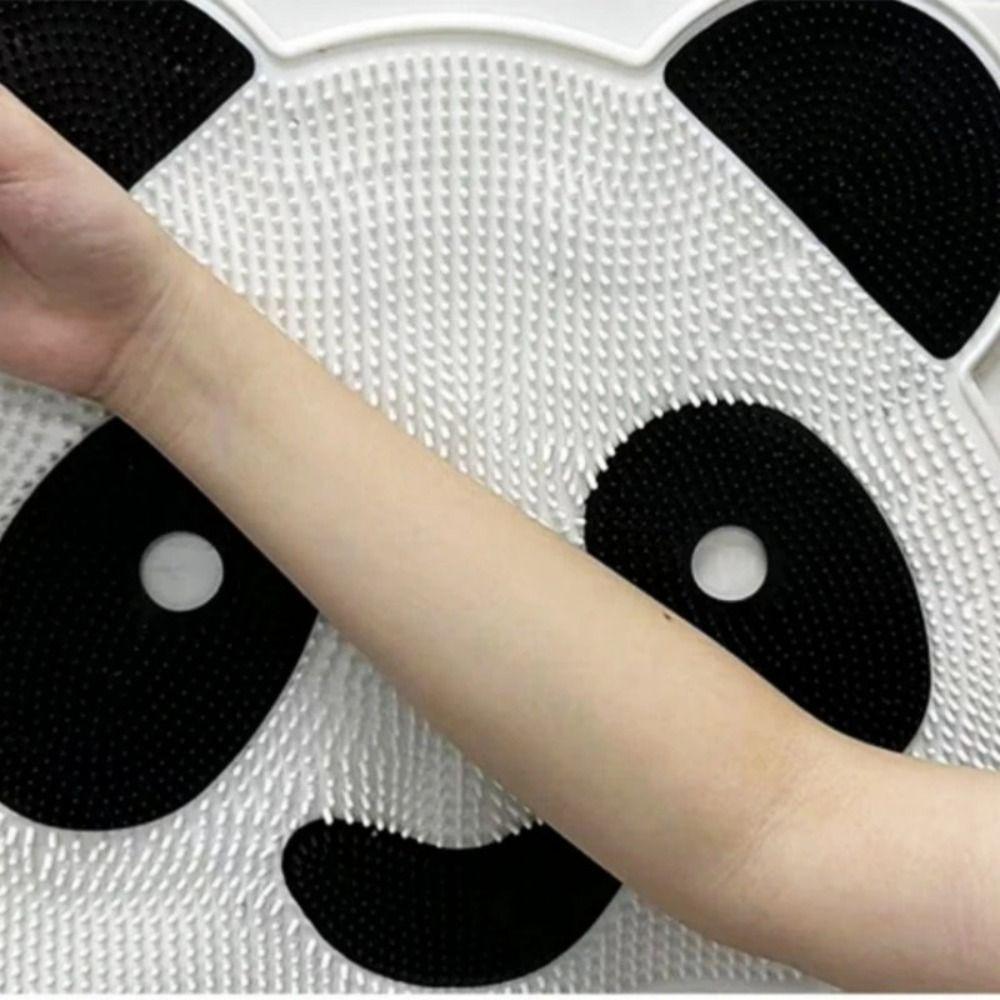 Cartoon Panda Massage Matte Vielseitig Boden Pad Kissen Anti-rutsch Matte Zurück Reiben