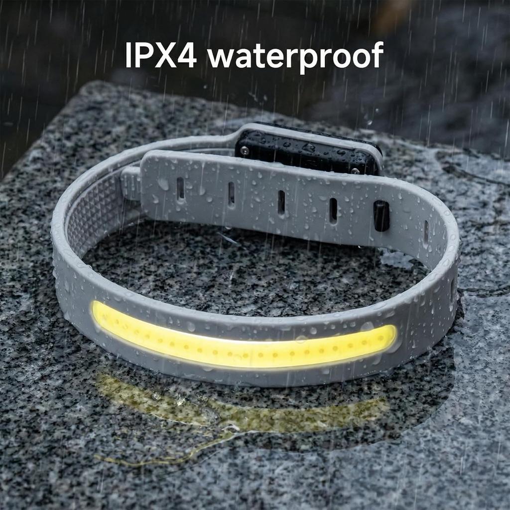 Running Lights 6-Pack, LED Rechargeable Armband Running Lights for Runners – These Wrist Lights are Ideal for Night Running, Jogging, Walking