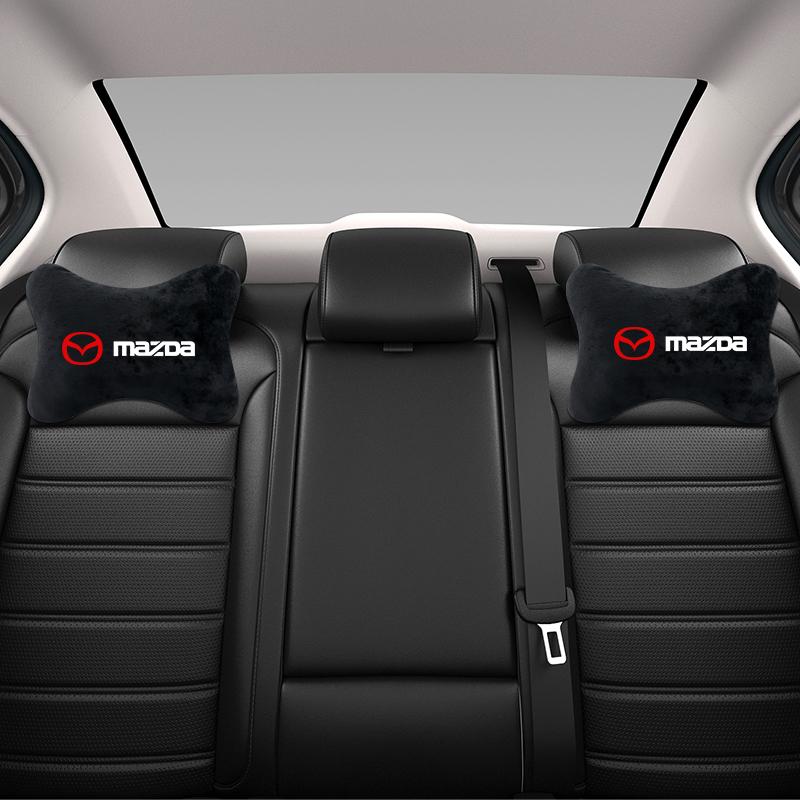Pernă confortabilă pentru gâtul mașinii Suport pentru cap și gât pentru scaunul auto Tetieră pentru Mazda 2 3 5 6 8 CX5 CX-5 CX-7 CX-9 MX-5 ATENZA Axela