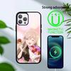 Watanare Anime Phone Case For iPhone17,16,15,14,13 Plus,Pro Max Magnetic For Magsafe Wireless Charging