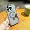 Applicable To IPhone17PROMAX Skin Sensing Stand Mobile Phone Case Matte Magnetic Suction Apple 16 with Lens Film Protection Case