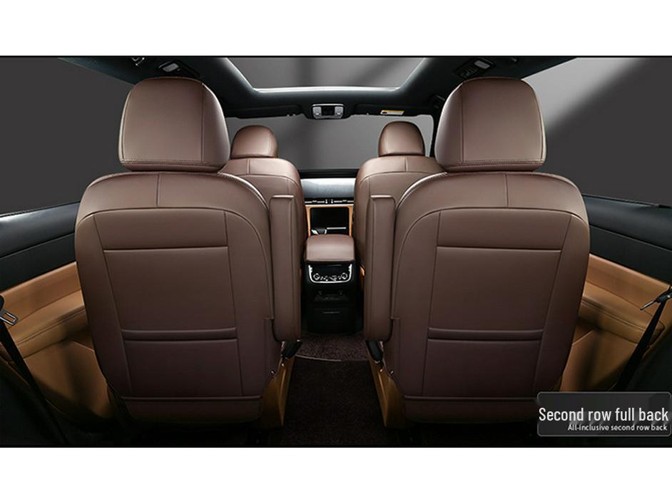 Nappa Leather Full-Cover Car Seat Cushion - Custom Fit for One Special Car, All-Season Use