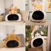 New Popular Big Nose Dog Seat Cushion Husky Corgi Shiba Inu Memory Foam Butt Pad Pillow Car Pillow Plush Toy