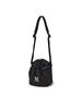 Mlb Diamond Monogram Sportive Mini Crossbody Bag Ny (Black)