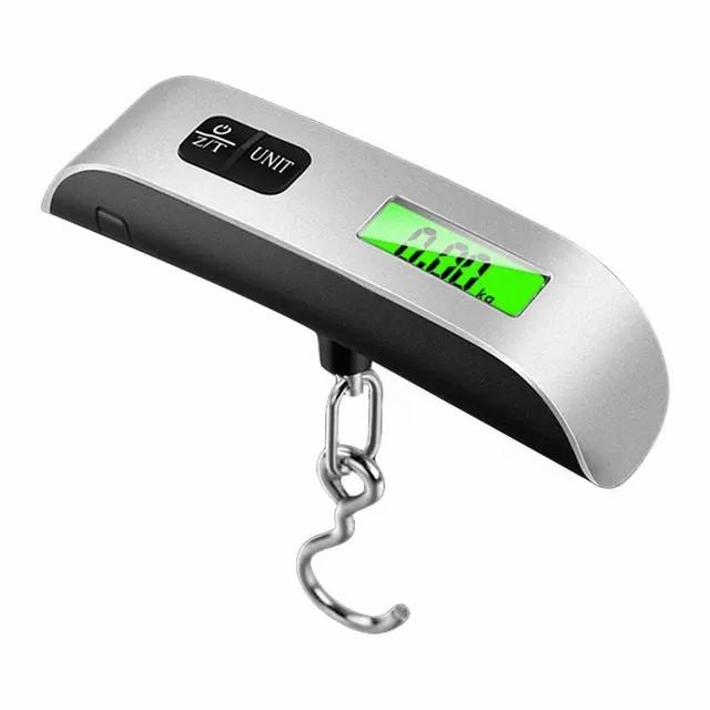 D5 Electronic 50kg/110lb Hanging Suitcase Travel Weighs LCD Display Pocket Electronic Suitcase Travel Scale Hand Luggage Scale