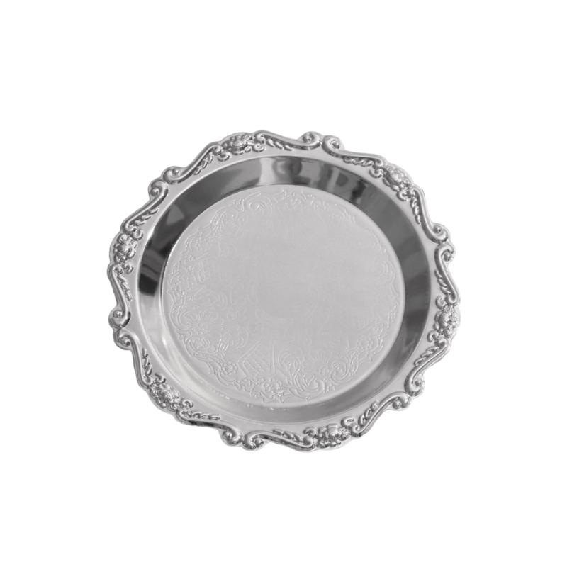 Metalowy Patera na babeczki Taca do serwowania Przechowywania Stojak na przekąski i słodycze