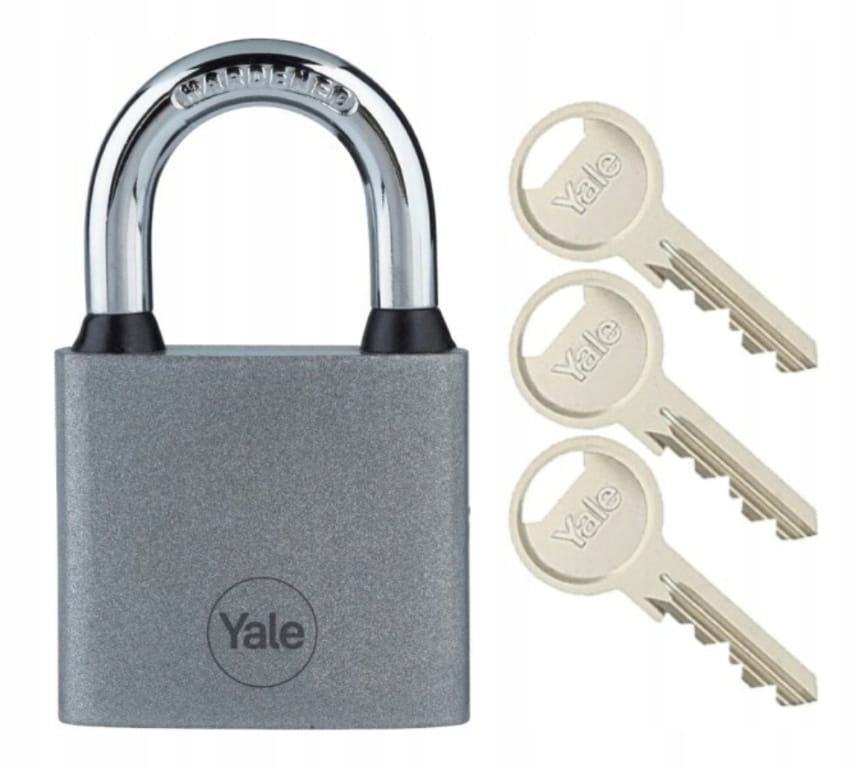 Solid Cast Iron Snap Lock Padlock with Key