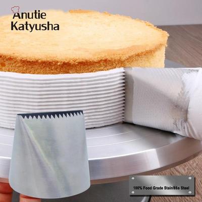 Extra Large Stainless Steel Nozzle Icing Piping Nozzles Cream Cake Decorating Pastry Tip Fondant Cake Tools Baking Accessoires