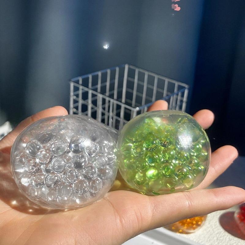 Kreative Explosionsperlen Geräuschvolle Kugel Stressabbauende Spielzeuge Langsam zurückfederndes Spielzeug Fidget-Spielzeug Kinder Dekompressionsspielzeug