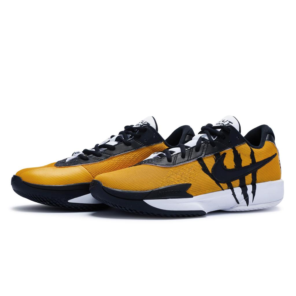 Nike Air Zoom G.T. Cut Academy Cushioning Slip Resistant Low top Basketball Shoes Men's Black Yellow FB2598-100(Team80-)