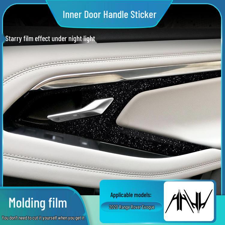 Starry Sky Film for Range Rover Evoque Interior Wrap - Frosted Decal, Damage-Free Replacement.