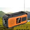 Multifunkční nouzové FM AM rádio Bluetooth reproduktory 5000mAh PowerBan DAB+ rádio Ruční klika Solární USB nabíjení