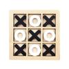 XO Wooden Chess and Tic-Tac-Toe Set: Double Player, Parent-Child Educational Toy for Kindergarten.