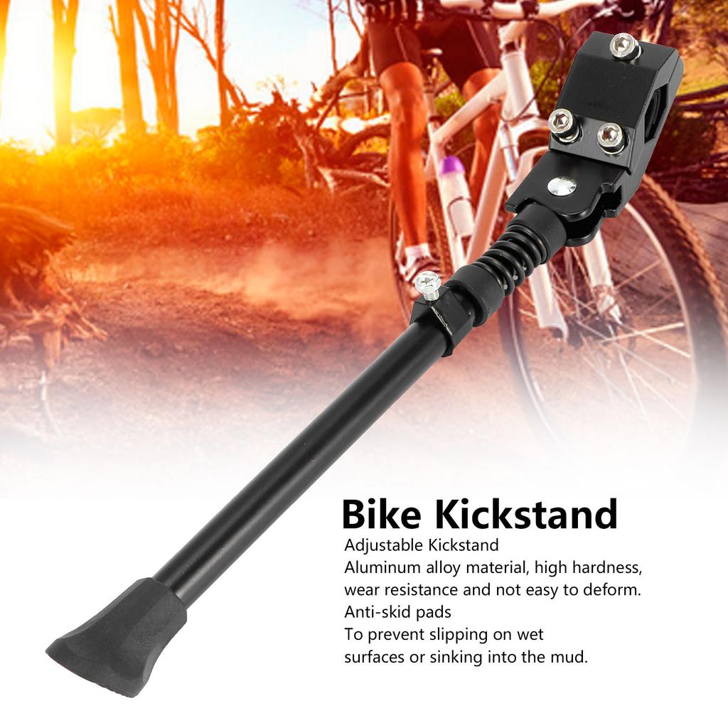 Mountain Bike Side stand Accessory for 16in 20in 24in 26in Tire Diameter
