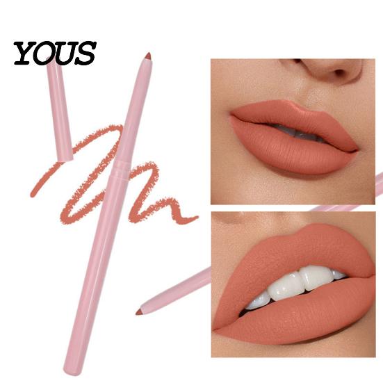 Daily Makeup Lip Liner Retractable for Women, Long Lasting Waterproof Pencil, Pencil Essential Tools Precise Shaping & Filling Precision
