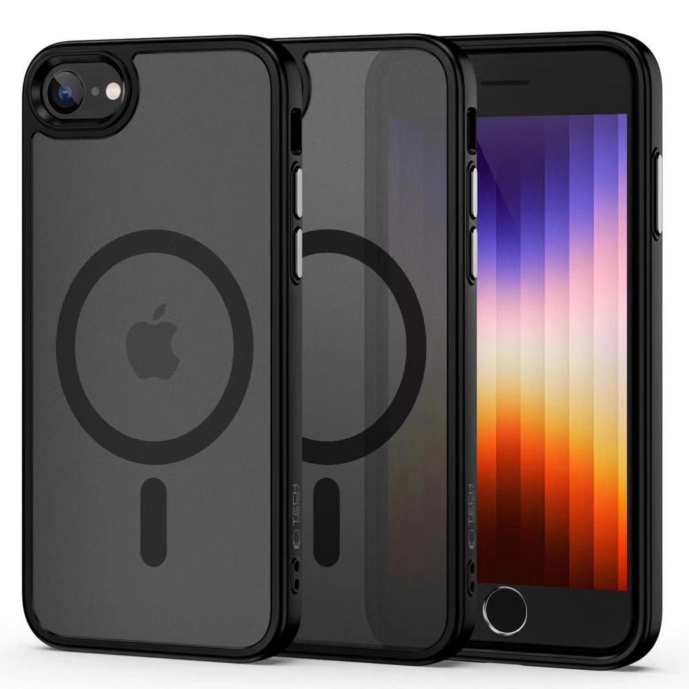 Custodia Tech-Protect Magmat Magsafe per iPhone 7 / 8 / Se 2020 / 2022 - Nero opaco