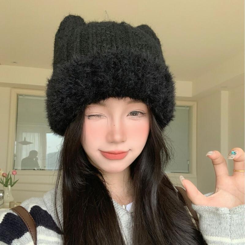 

Cute Cat Ear Beanie Hat